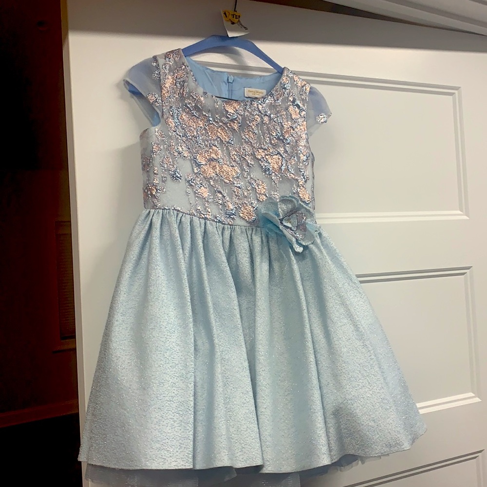Designer David Charles girls party dress size 7